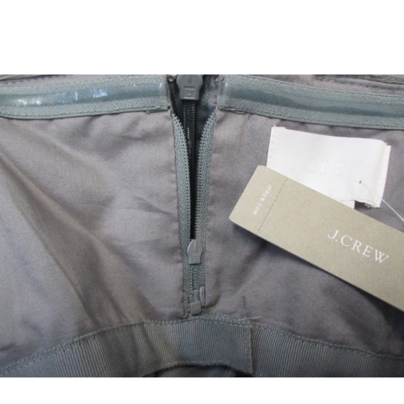 NWT J. Crew Women's 12 Nadia Silken Chiffon Strapless A- Line Dress - Picture 6 of 12